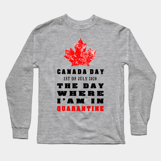 Canada Day Long Sleeve T-Shirt by BaronBoutiquesStore